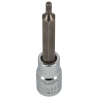 Klucz trzpieniowy Spline M8 100mm na nasadce 1/2" Stalco S-85781