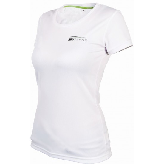 Koszulka T-shirt sportowy Runny W biały Stalco